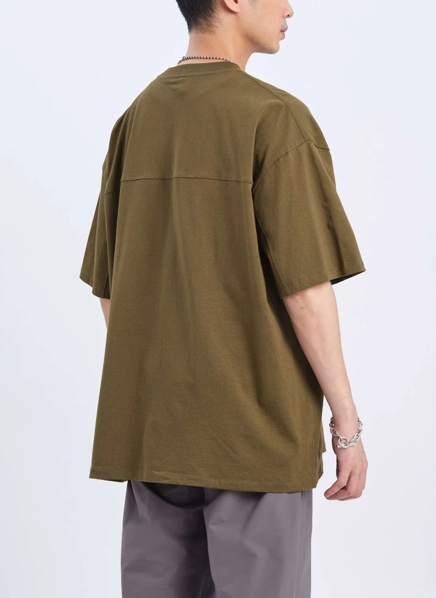 220G Cotton Jersey Cotton Jersey Top (T04)