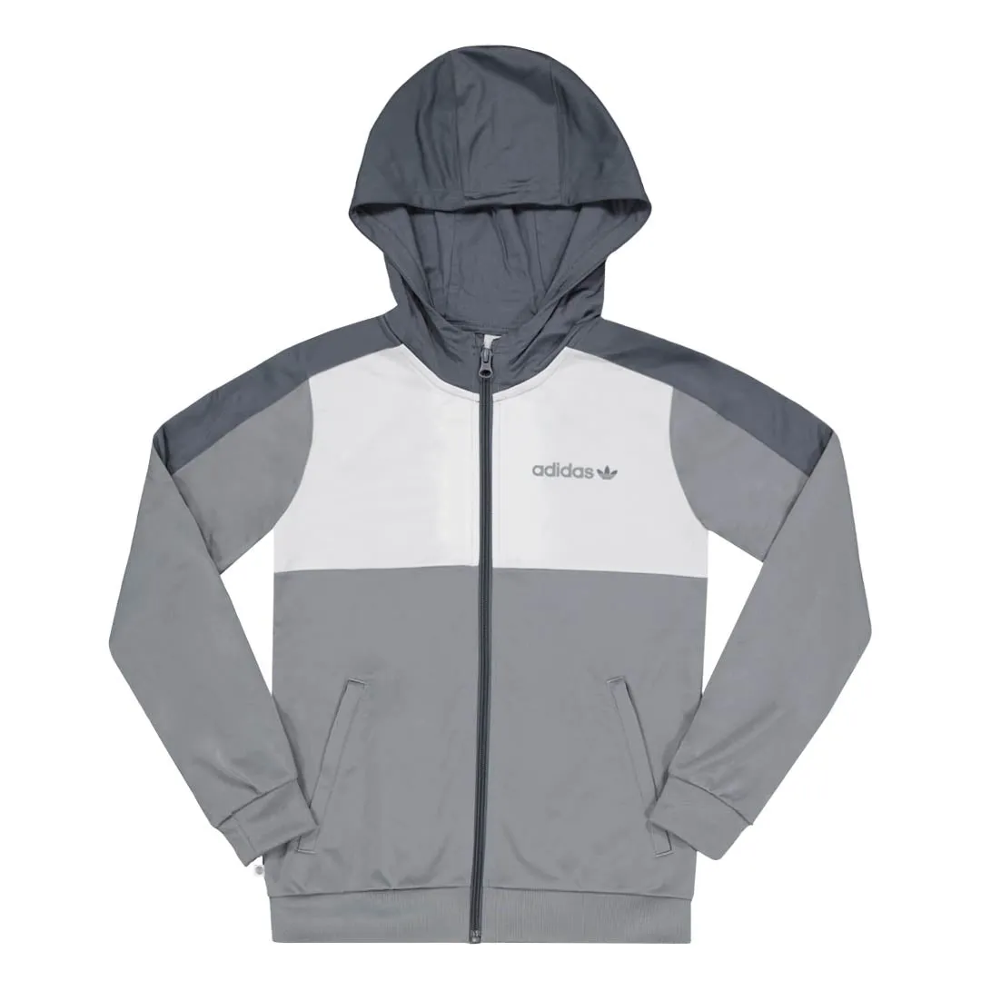 adidas - Kids' (Junior) Poly Full Zip Hoodie (HN8102)