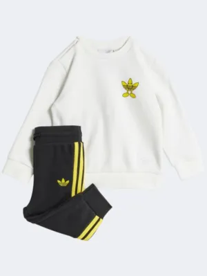 Adidas Originals X Smiley World Crew Baby Boys Original Set White/Black