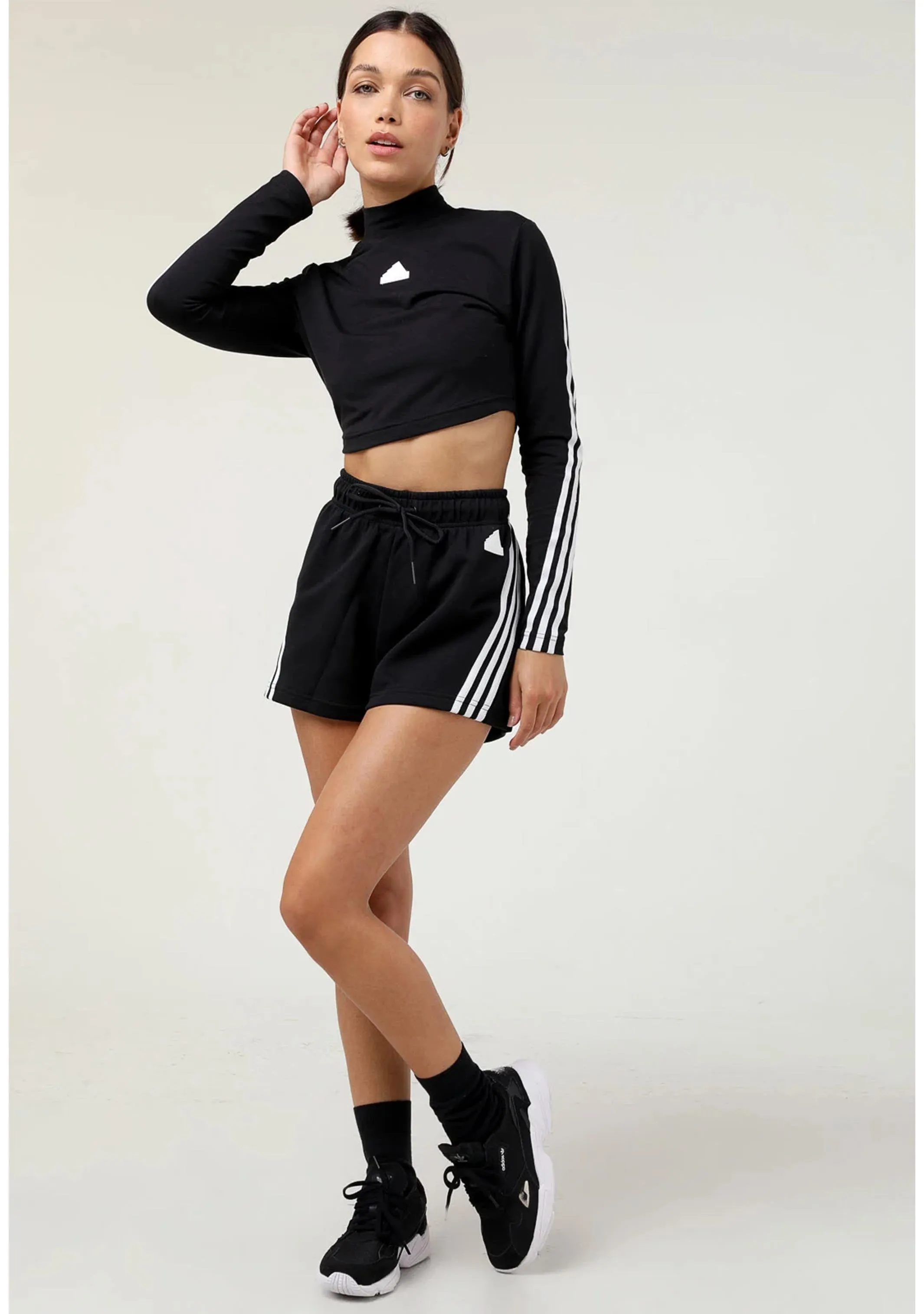Adidas Women's Future Icons 3-Stripe Shorts