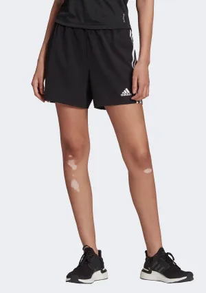 Adidas Womens Trainicons 3-Stripes Woven Shorts