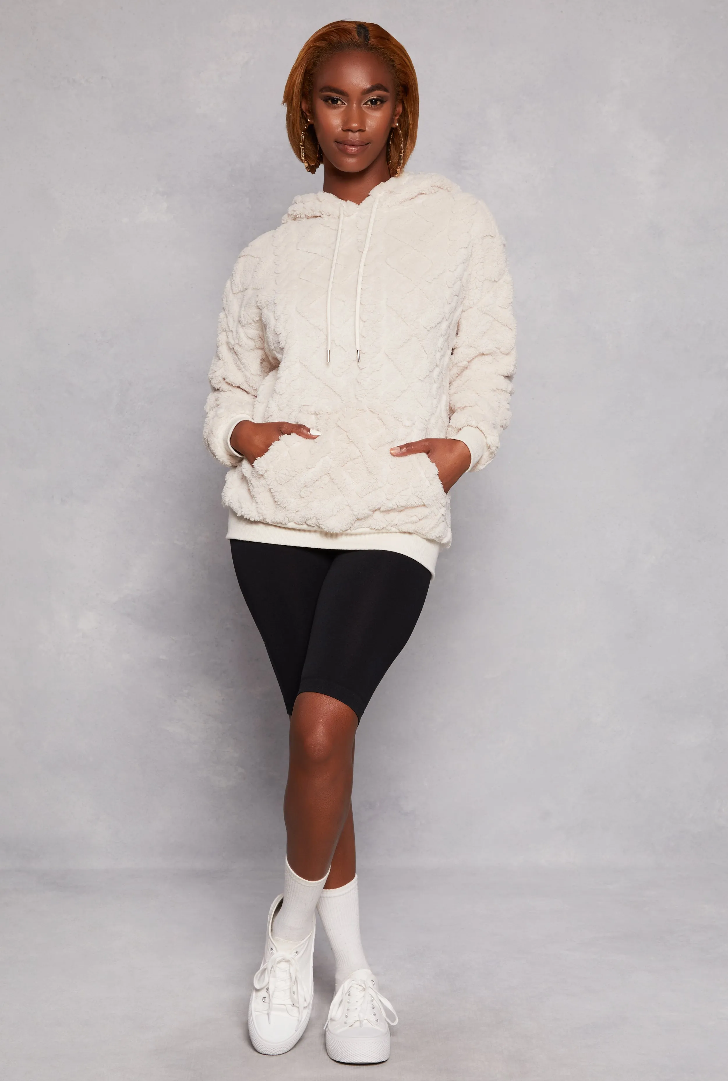 Almost Famous Faux Fur Hoodie