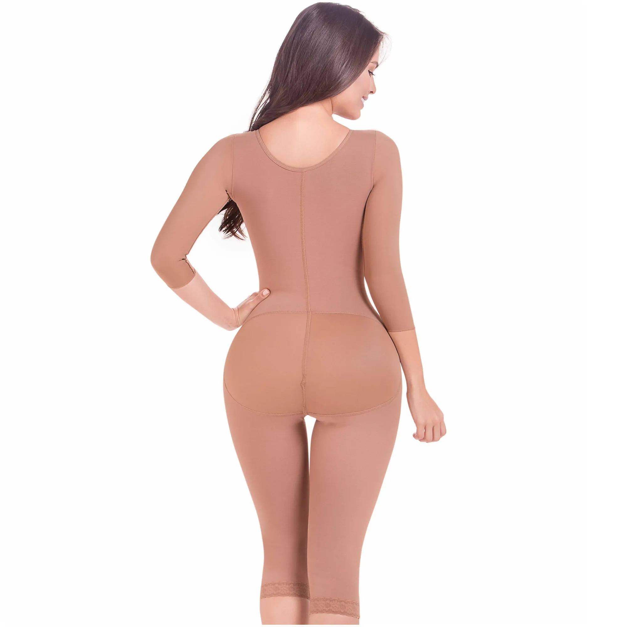 Arm & Thigh Liposuction (360) Post-Surgery Faja with Medium compression, Built-in bra & High back MariaE 9292