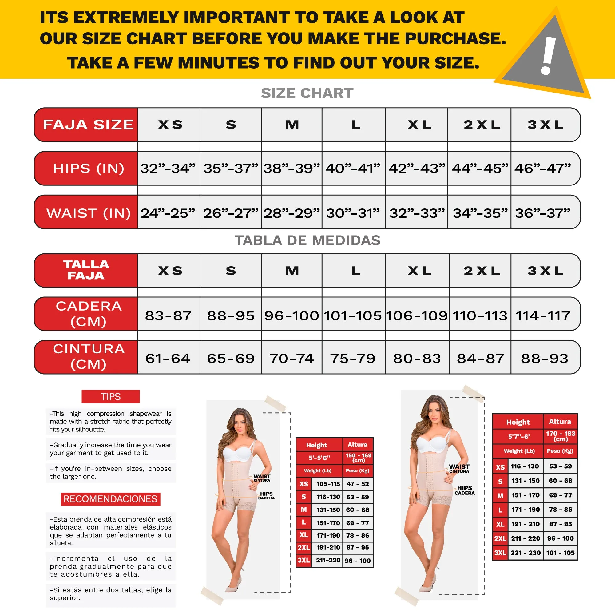 Arm & Thigh Liposuction (360) Post-Surgery Faja with Medium compression, Built-in bra & High back MariaE 9292