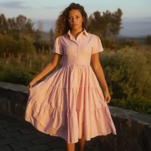 Arroyo Dress, Pink Stripe