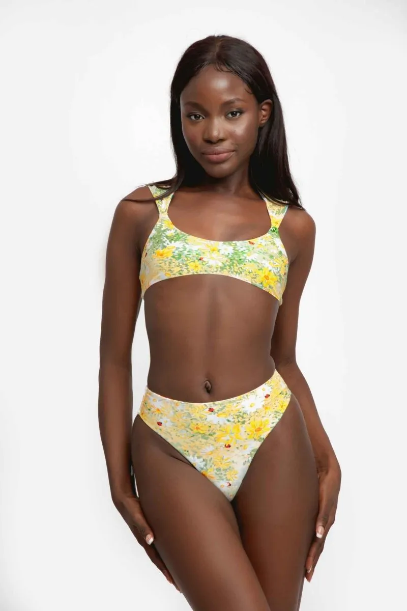 Ashley Scoop Neck Reversible Top / Love Bug FINAL SALE
