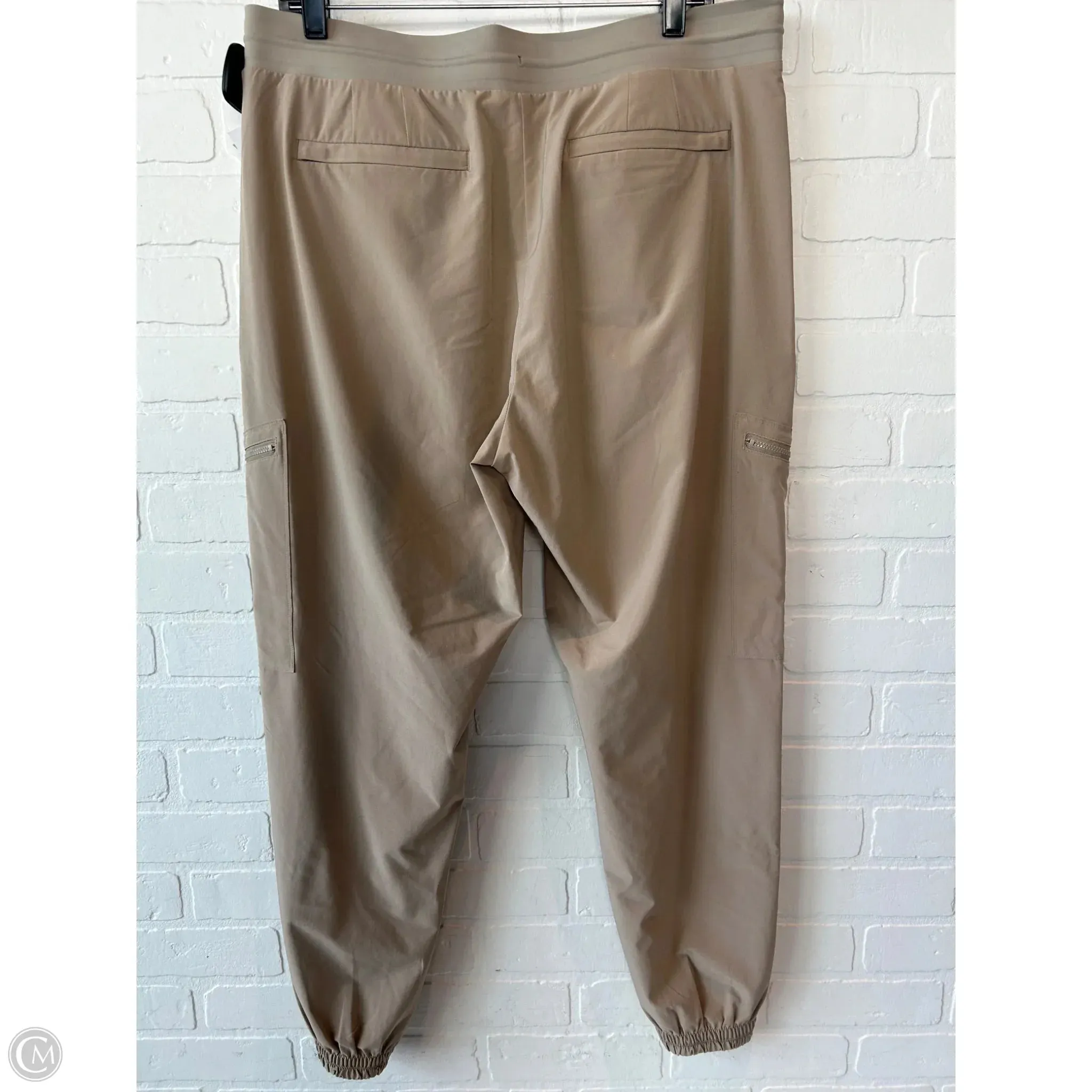 Athletic Pants By Athleta In Tan, Size: 14