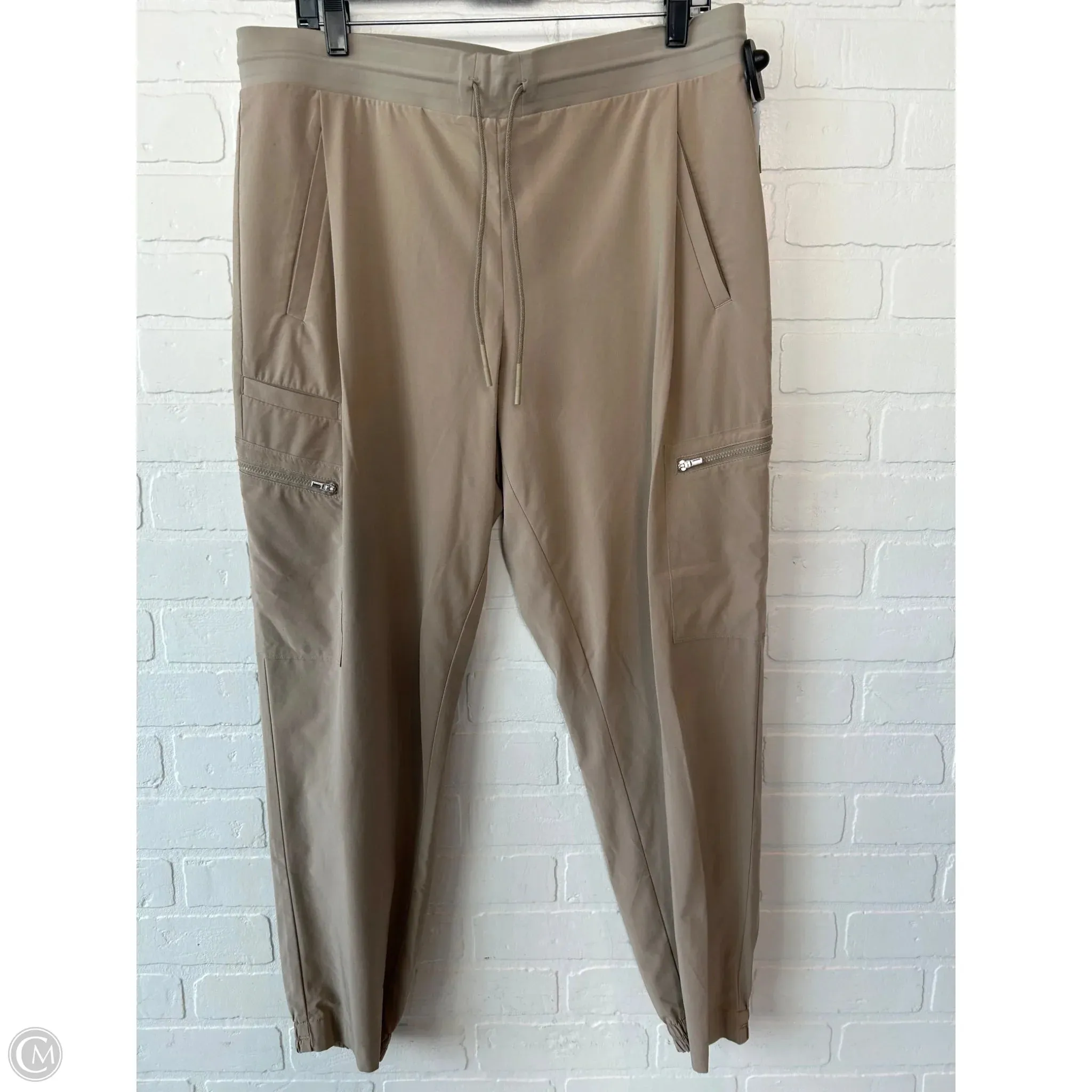 Athletic Pants By Athleta In Tan, Size: 14