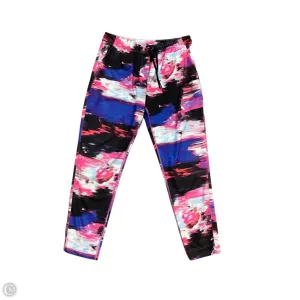 Athletic Pants By Lululemon In Black & Pink, Size: 6