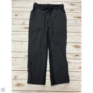 Athletic Pants By Lululemon In Black, Size: 6
