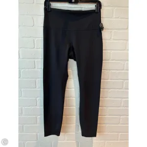Athletic Pants By Lululemon In Black, Size: 8