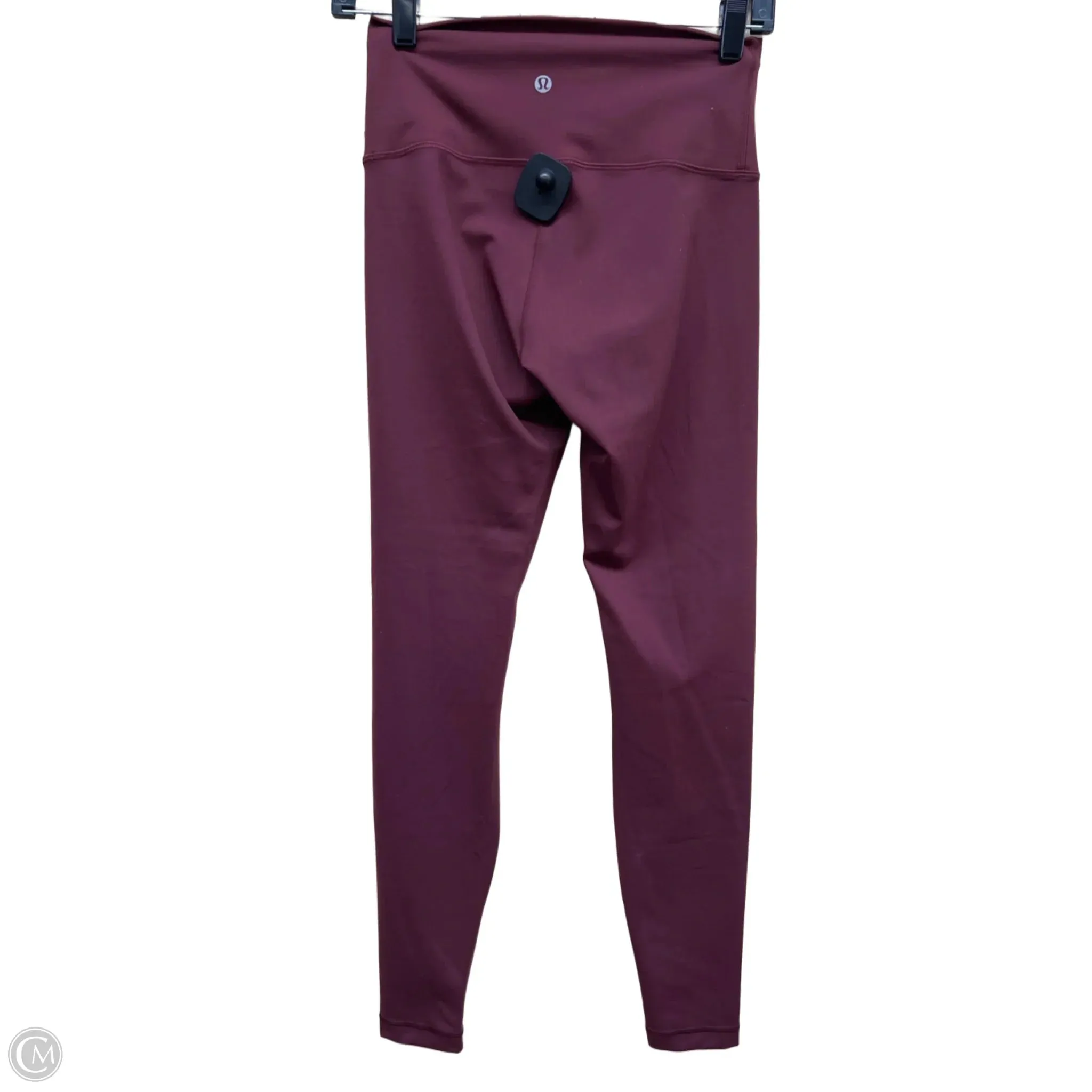 Athletic Pants By Lululemon In Maroon, Size: 6