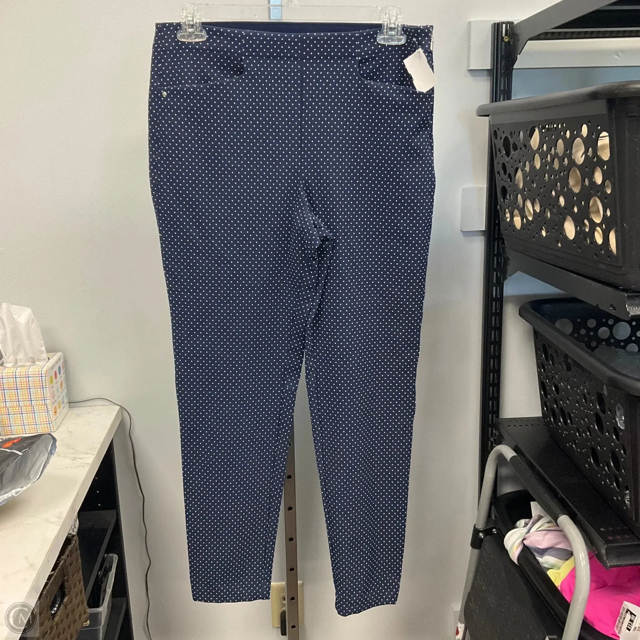 Athletic Pants By Rlx In Polkadot Pattern, Size: 14