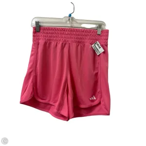 Athletic Shorts By Adidas In Pink, Size: S