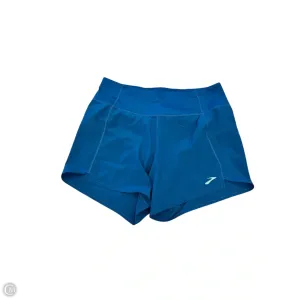 Athletic Shorts By Brooks In Blue, Size: M