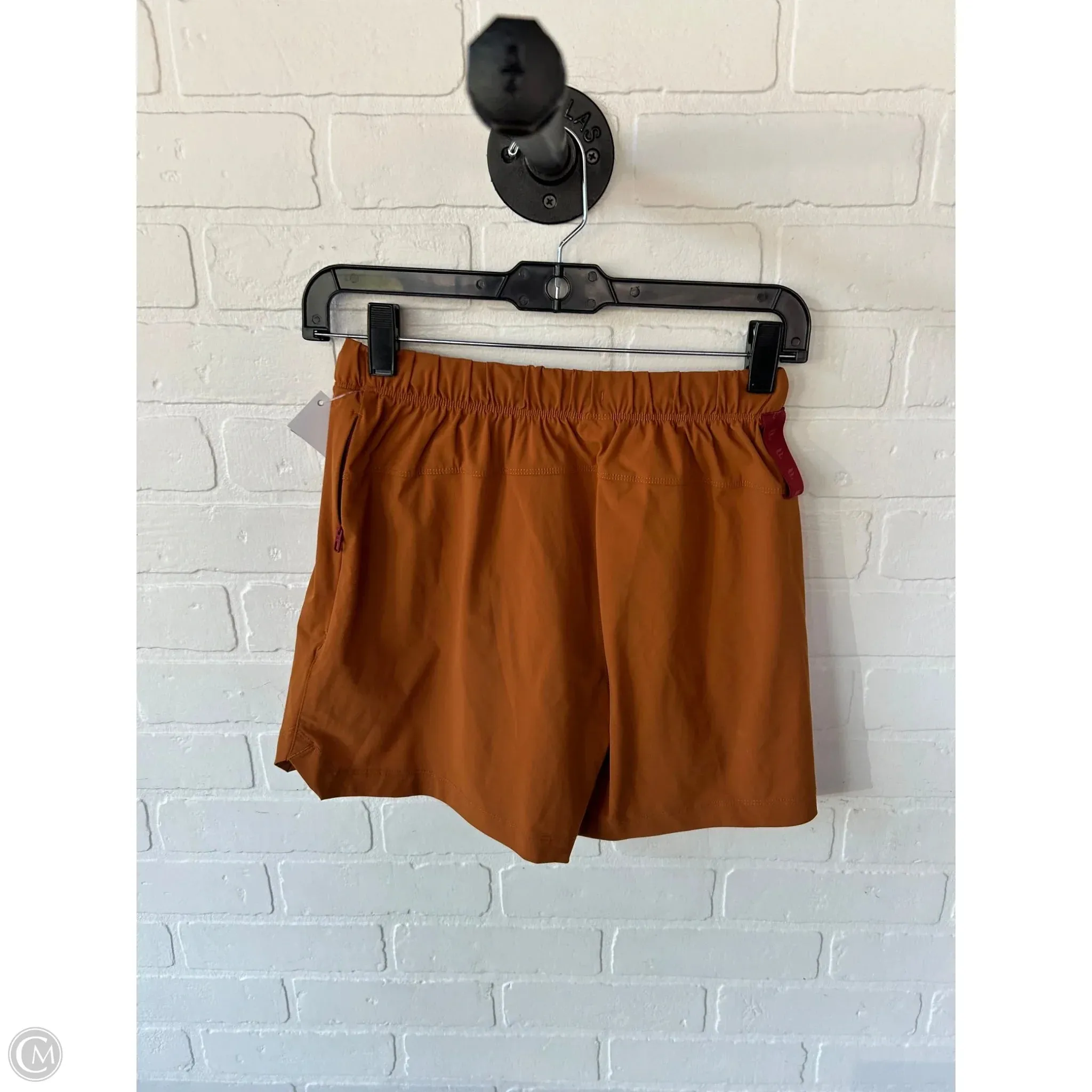Athletic Shorts By Fabletics In Orange, Size: 2