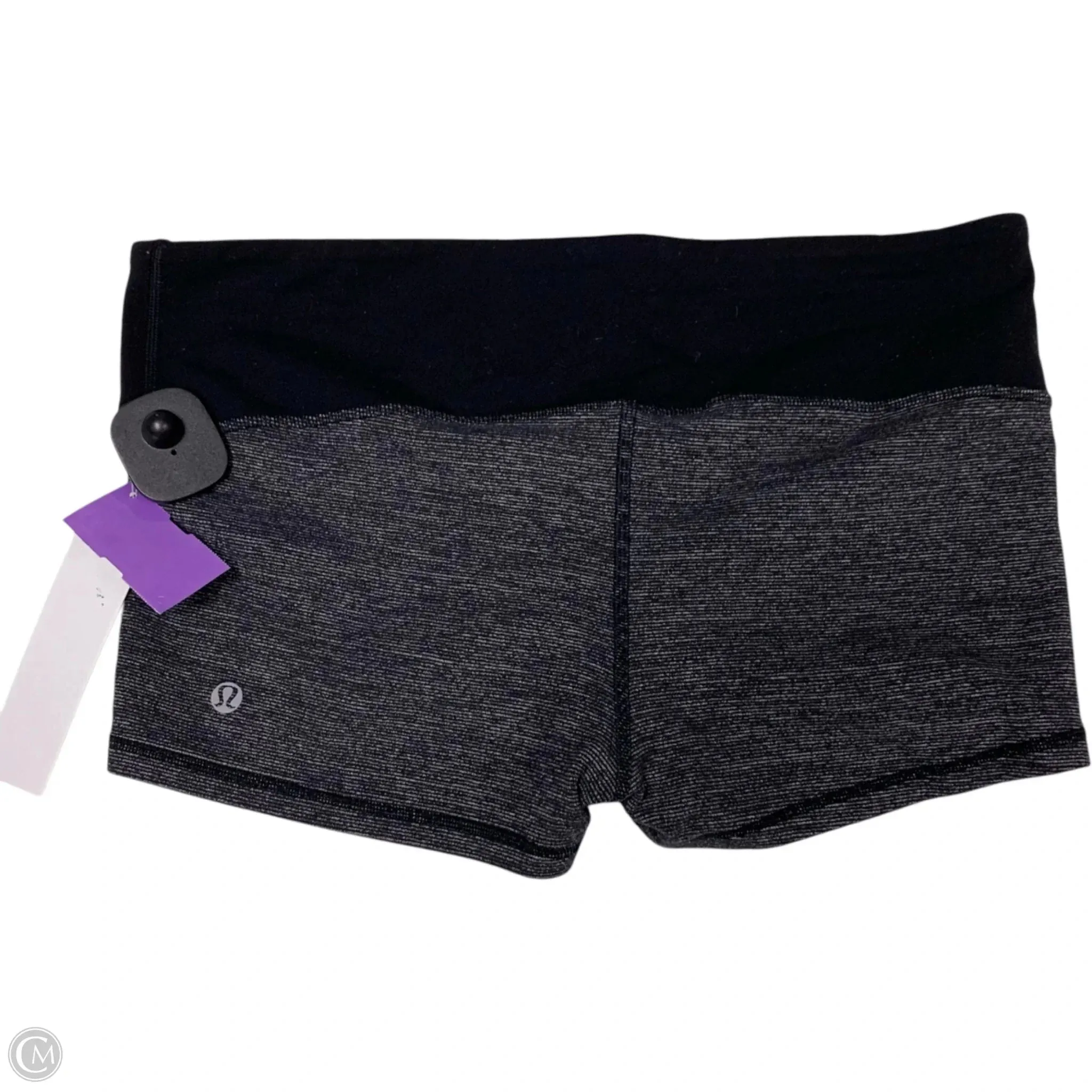 Athletic Shorts By Lululemon In Grey, Size: M