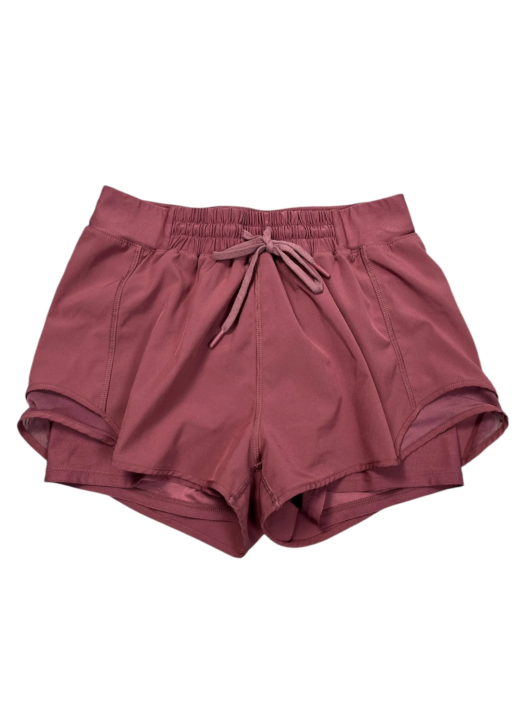 Athletic Shorts By Mpg In Maroon, Size:S