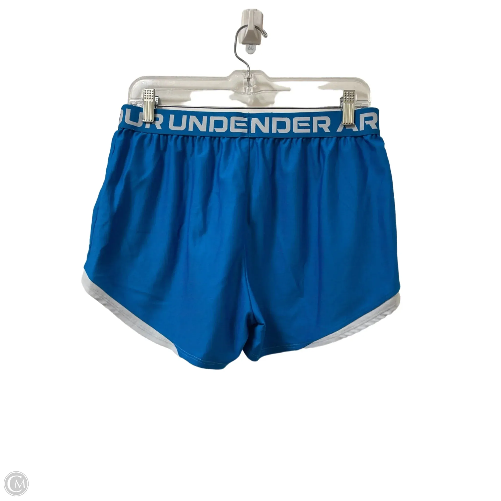 Athletic Shorts By Under Armour In Blue, Size: L