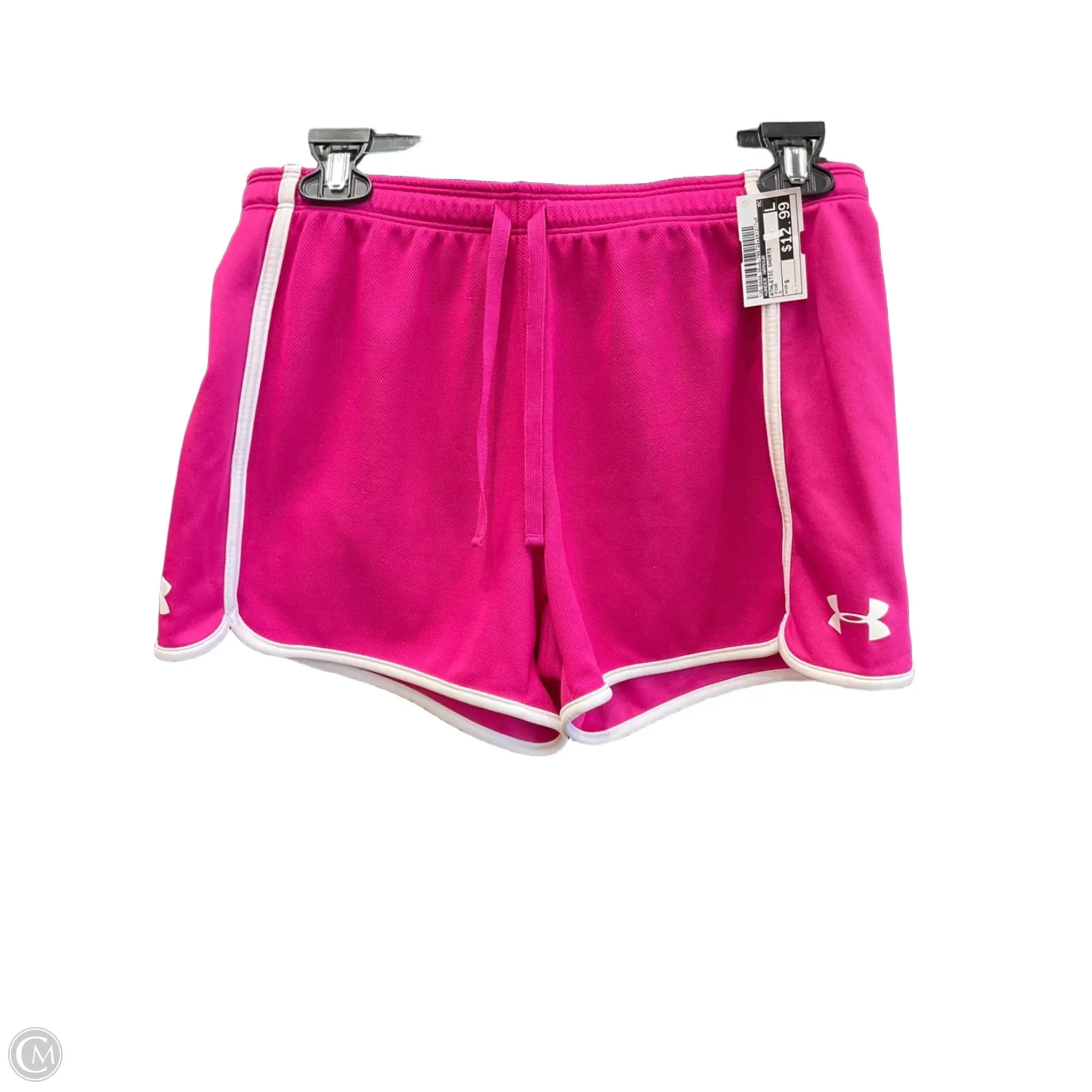Athletic Shorts By Under Armour In Pink, Size: S