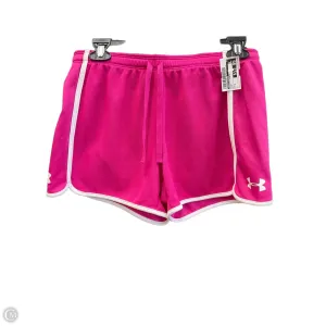 Athletic Shorts By Under Armour In Pink, Size: S
