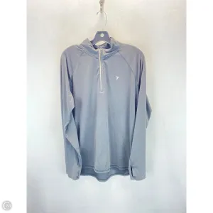 Athletic Top Long Sleeve Collar By Old Navy In Black, Size: Xl