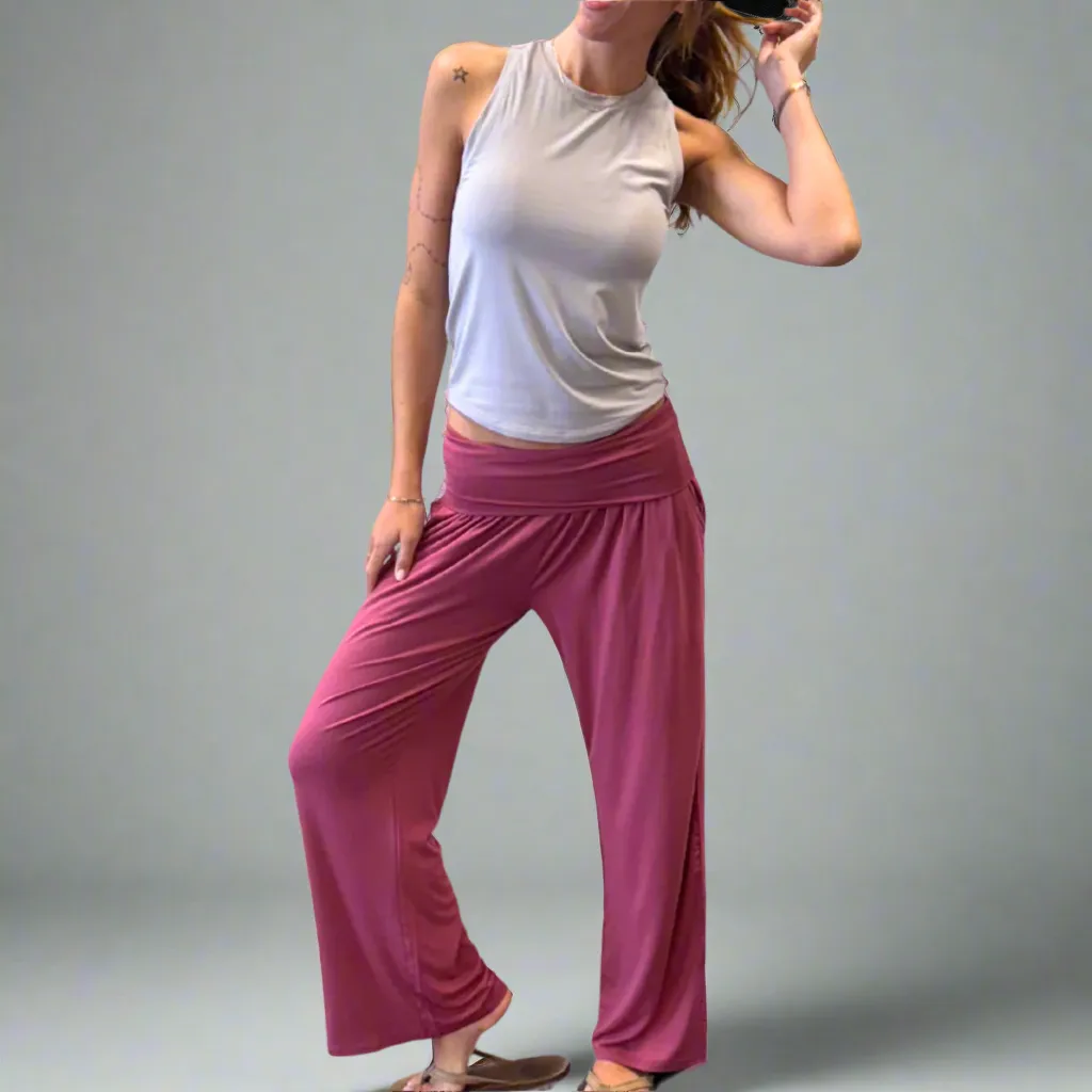 Bamboo Universal Pant ~ Rose