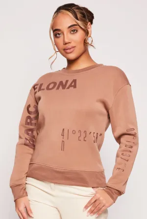 Barcelona Graphic Sweatshirt
