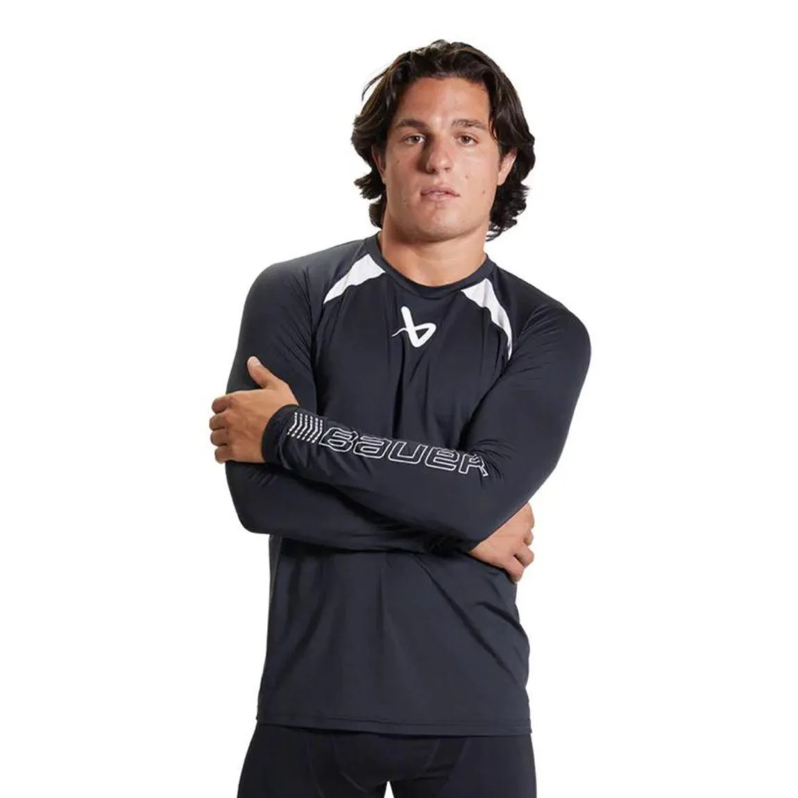 Bauer Performance Long Sleeve Baselayer Top - Senior