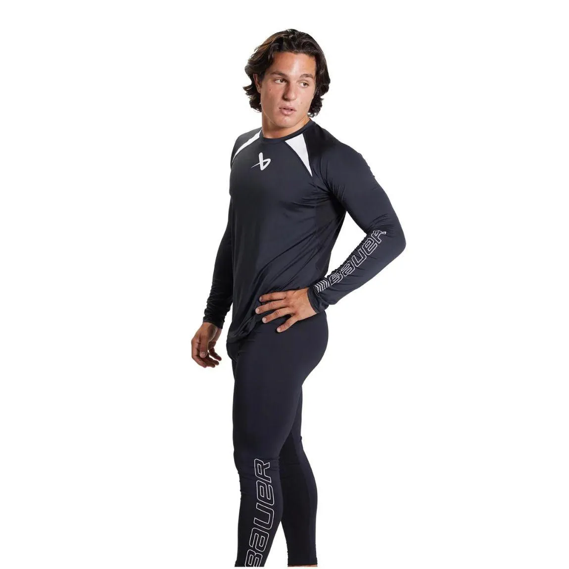 Bauer Performance Long Sleeve Baselayer Top - Senior