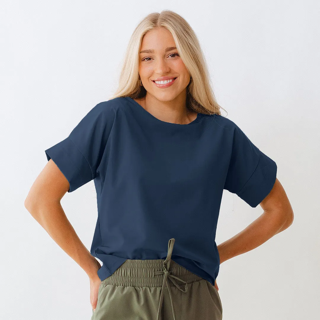 Boss Tee, True Blue