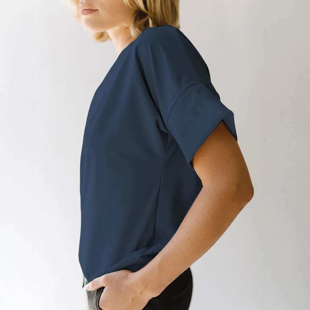 Boss Tee, True Blue