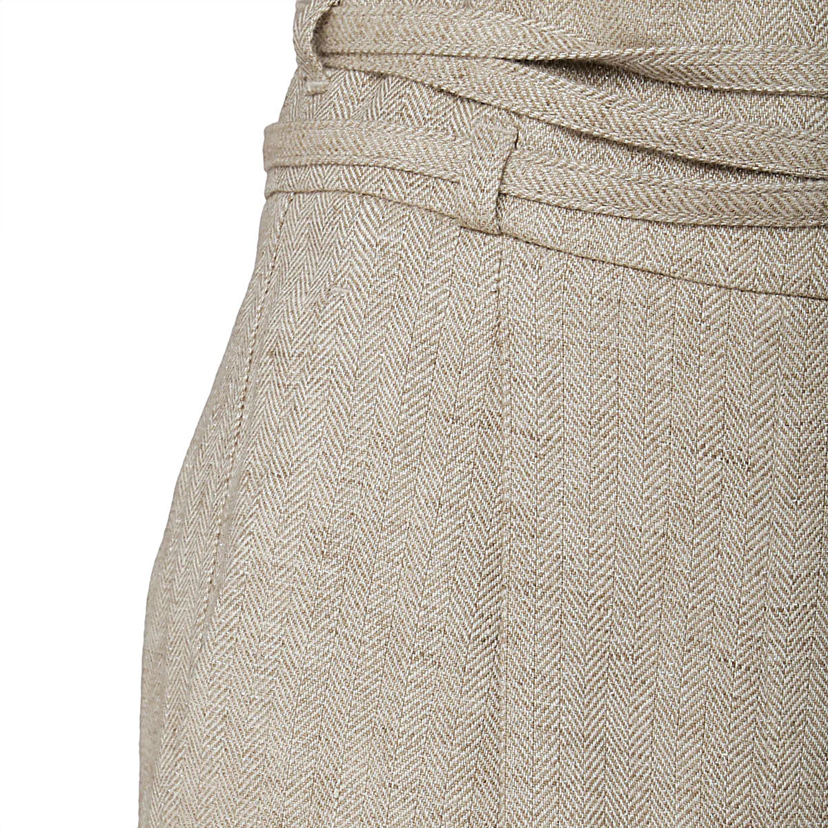 Brunello Cucinelli High-Waisted Straight Leg Pants