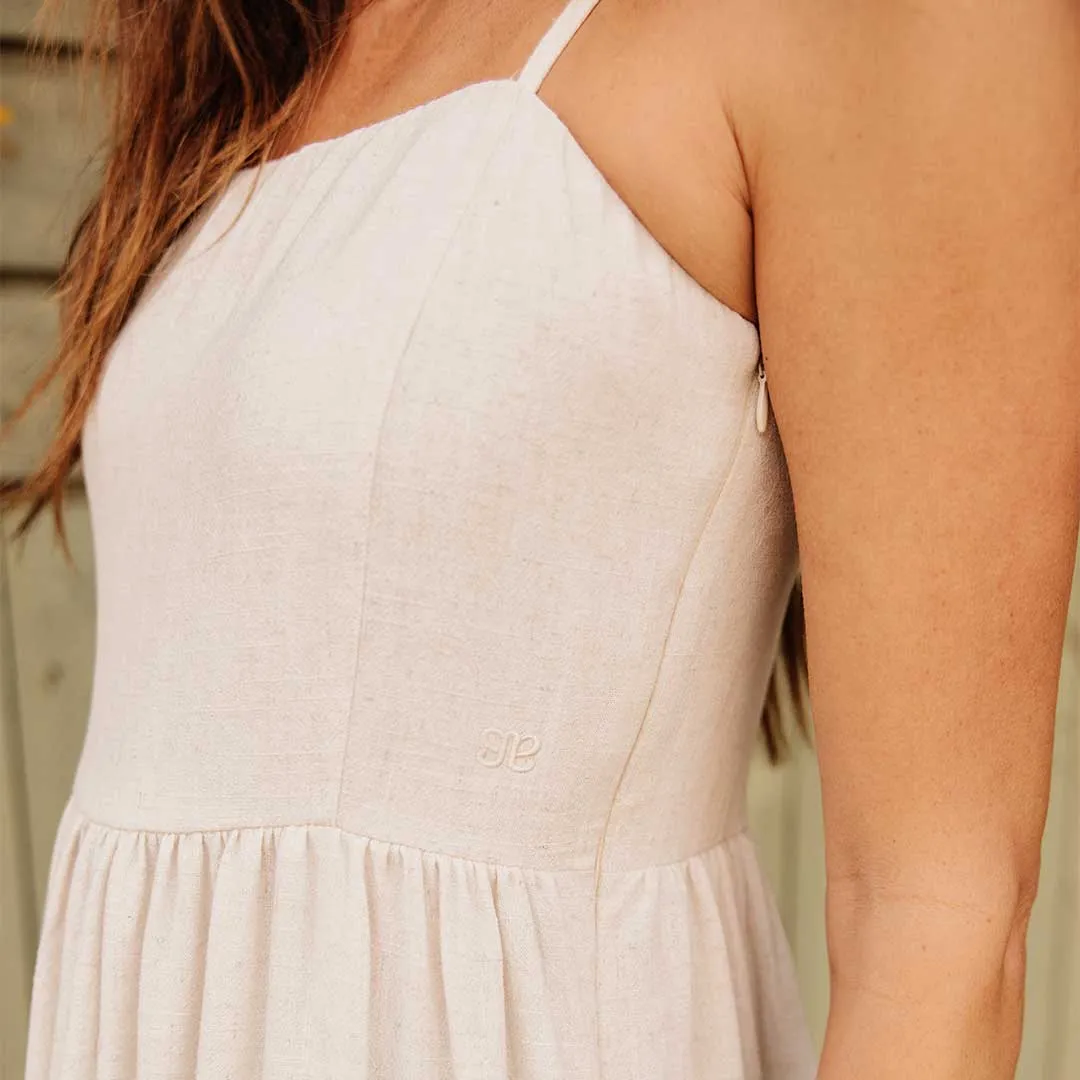 Cabo Midi Dress, Sand