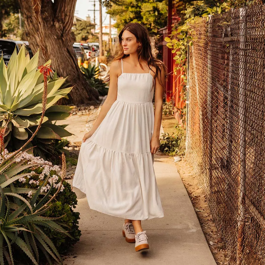 Cabo Midi Dress, Sand