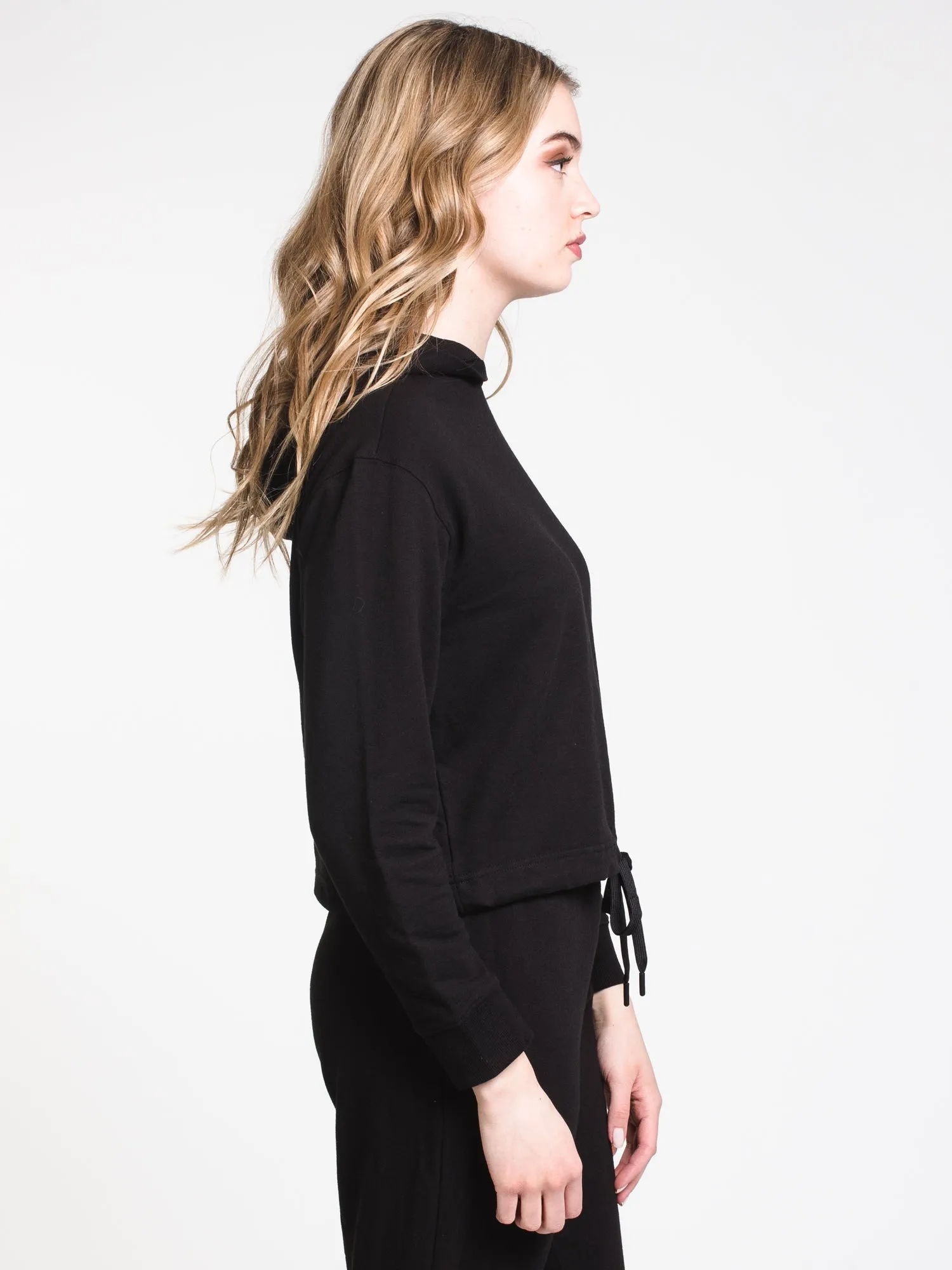 CALVIN KLEIN LONG SLEEVE HOODIE WITH DRAWSTRING  - CLEARANCE