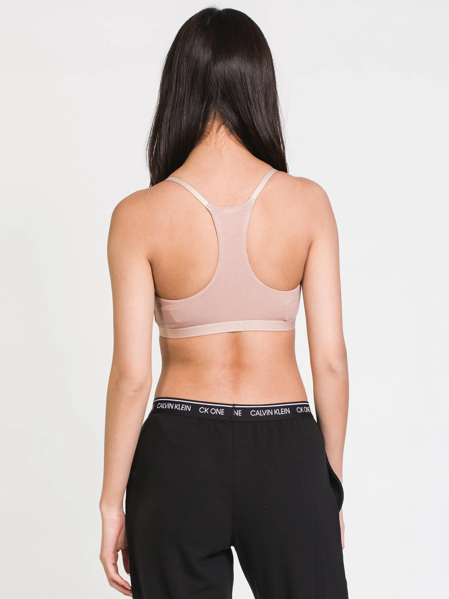 CALVIN KLEIN PURE RIBBED BRA  - CLEARANCE