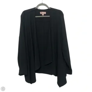 Cardigan By Philosophy In Black, Size: 3x