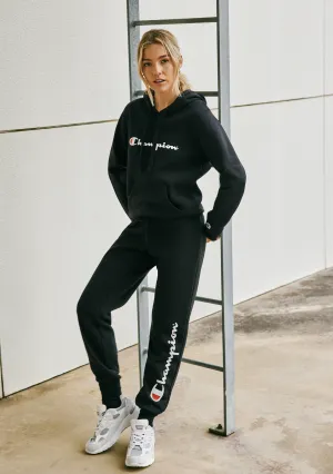 Champion Women's Script Cuff Pants Black