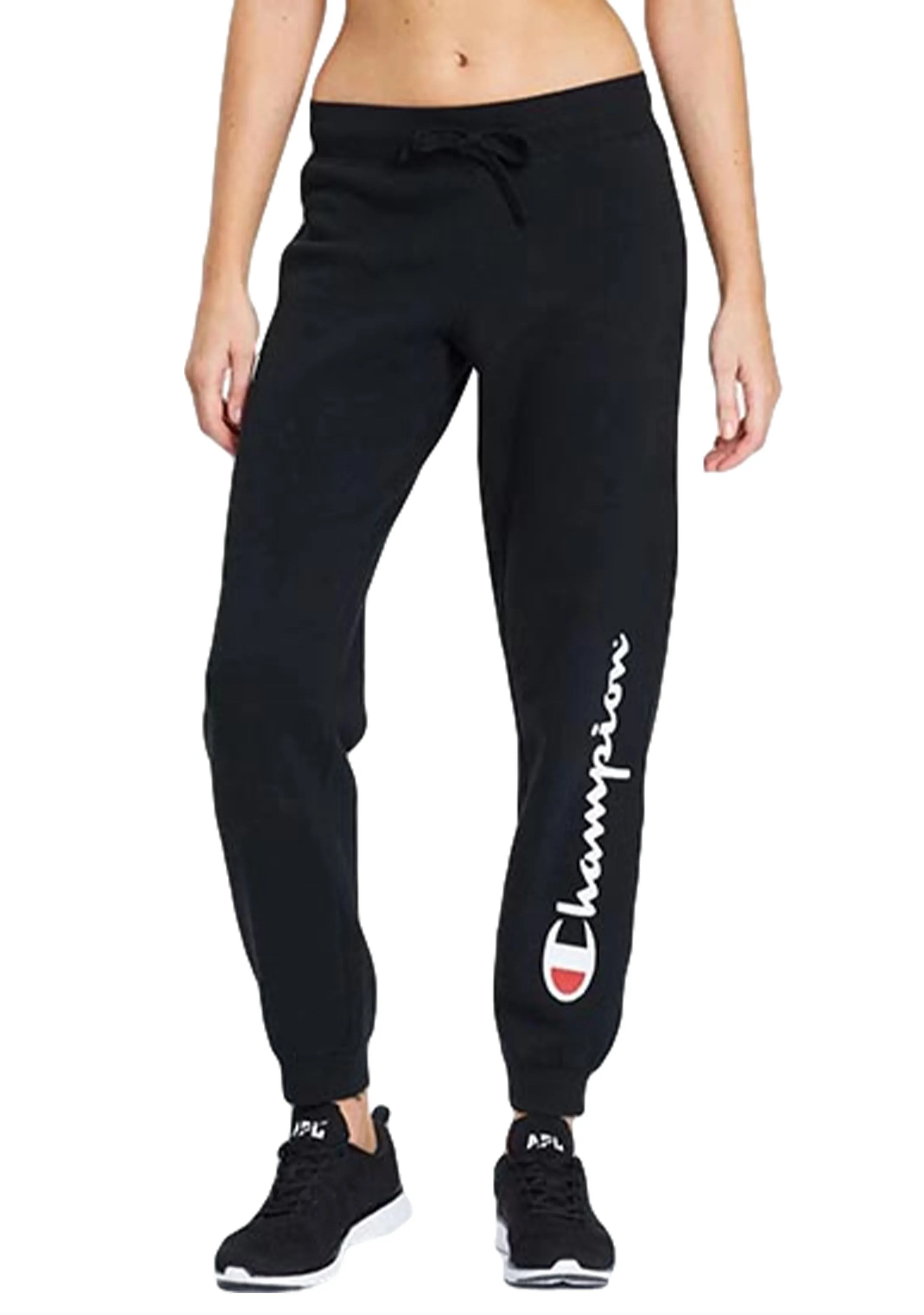 Champion Women's Script Cuff Pants Black