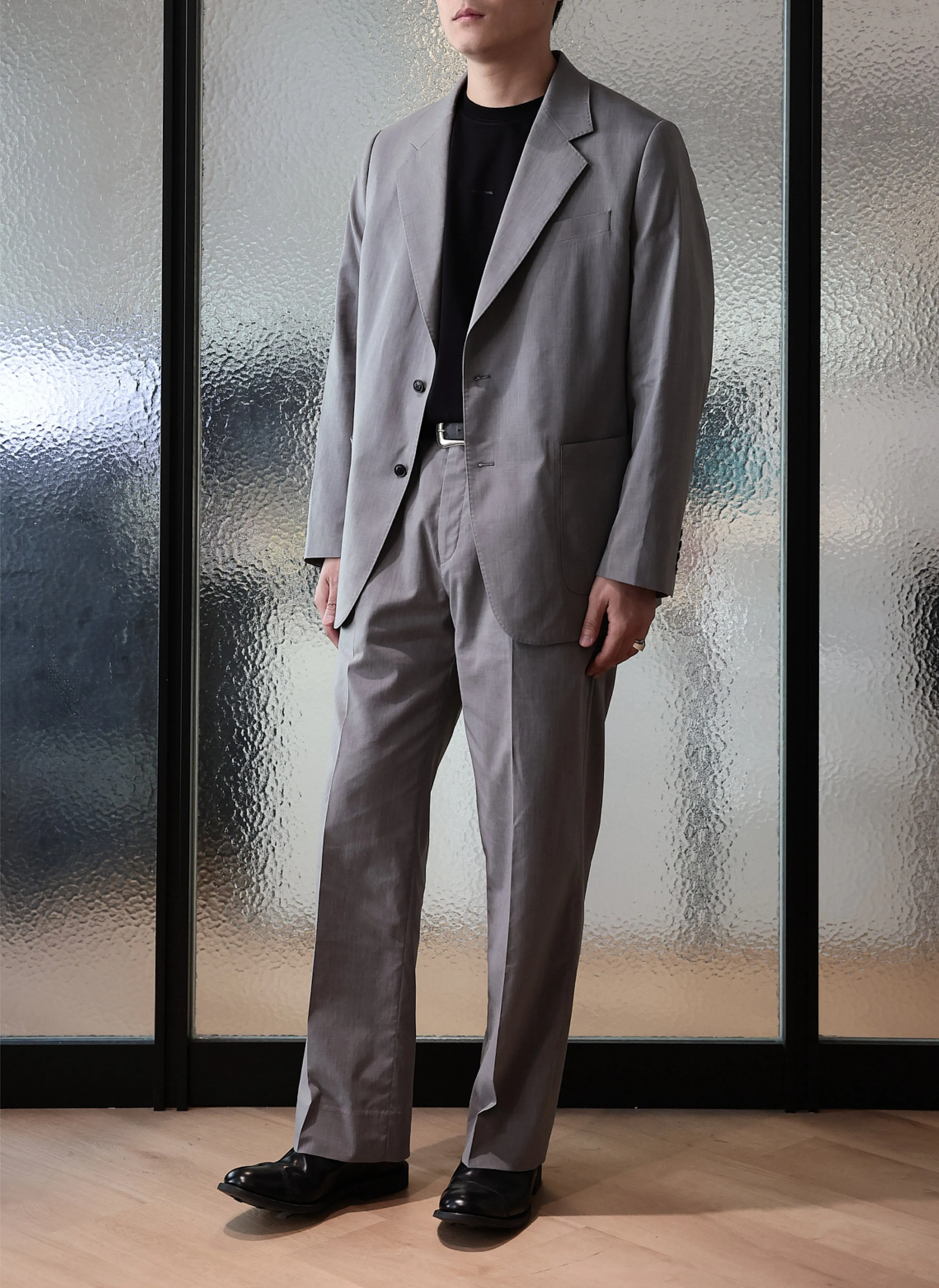 Coolmax Polyester Ramie Construction Suit Pants