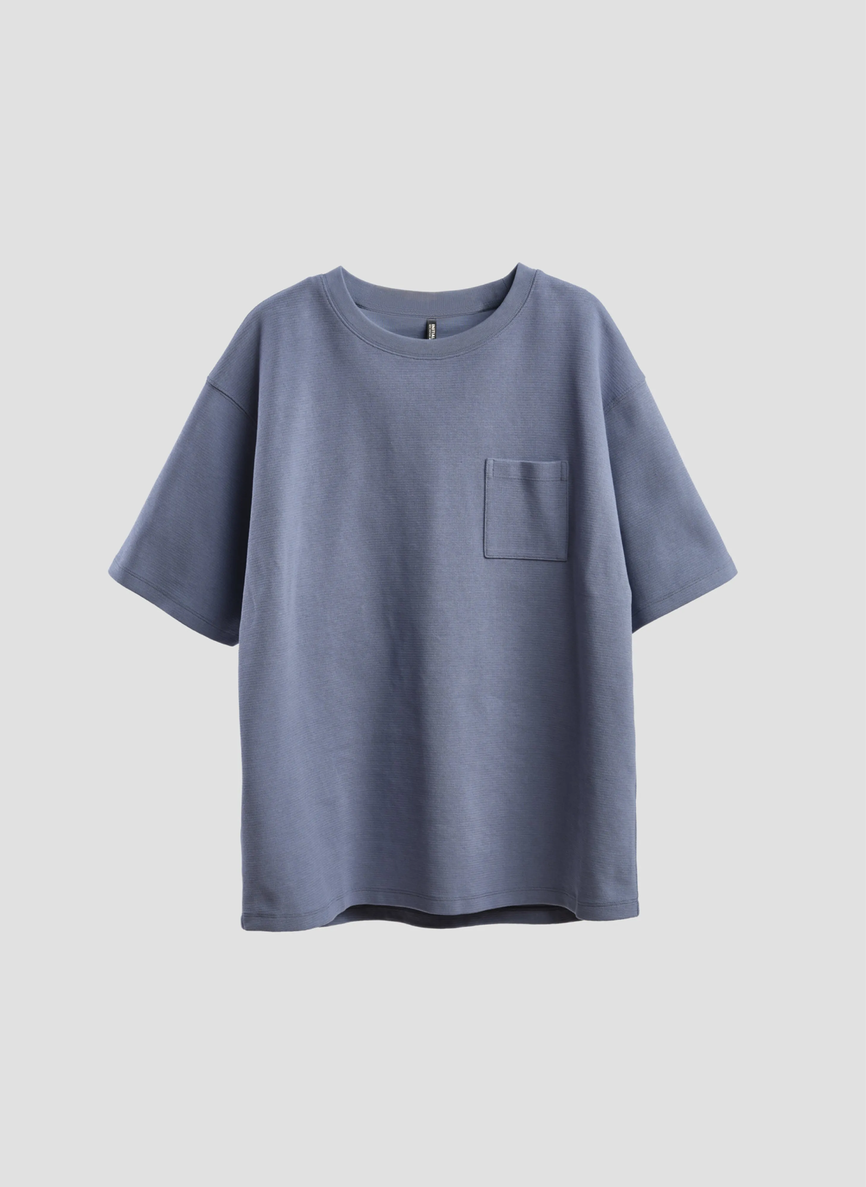 Cotton Rib Short Sleeves Top