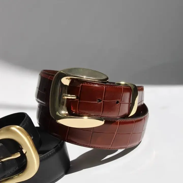DELANEY BELT- BROWN