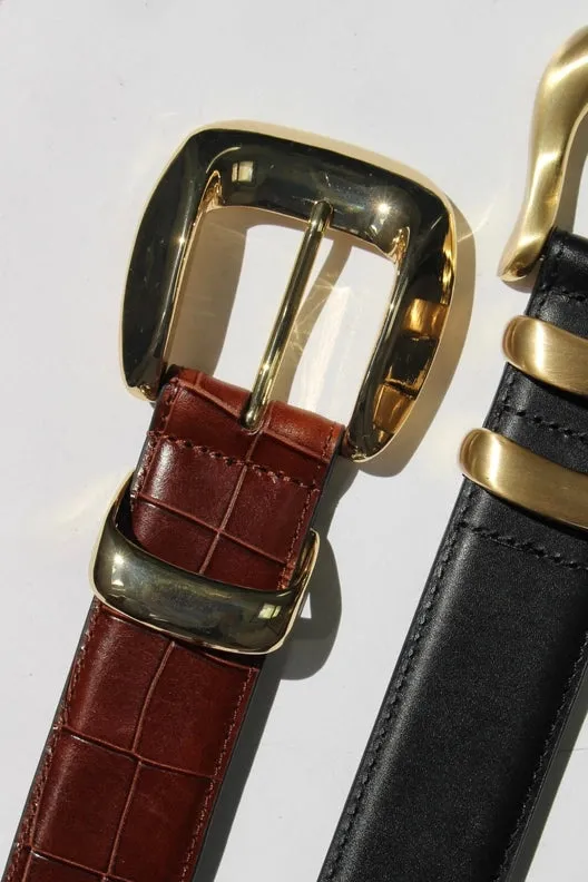 DELANEY BELT- BROWN