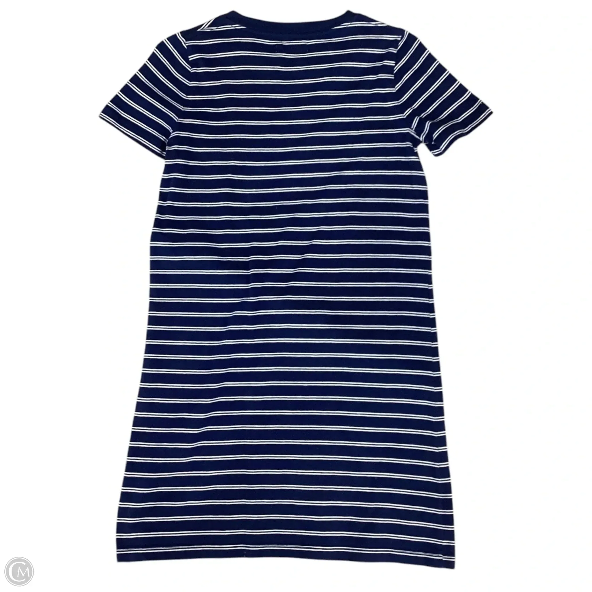 Dress Casual Midi By Madewell In Striped Pattern, Size: S