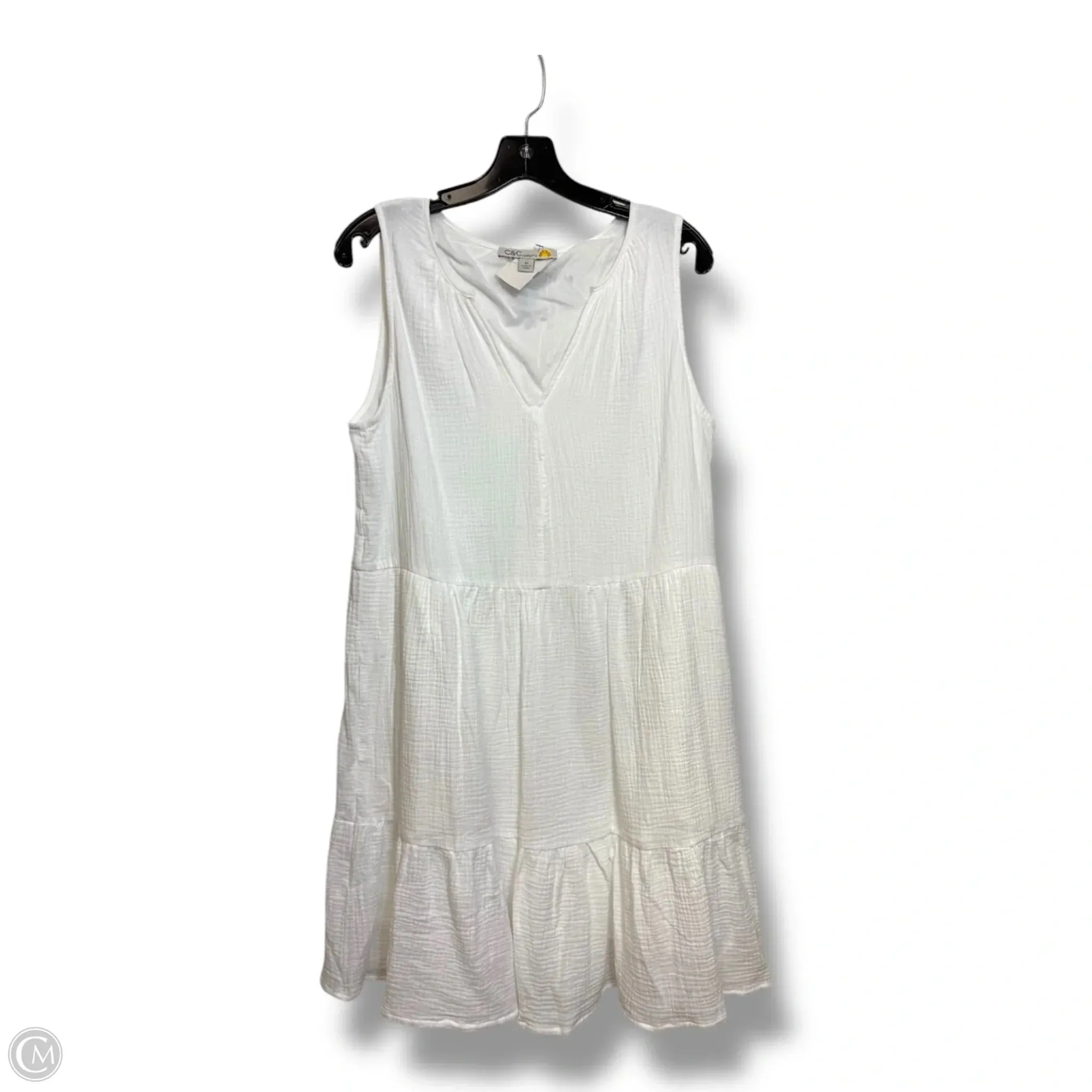 Dress Casual Short By Cable And Gauge In White, Size: M