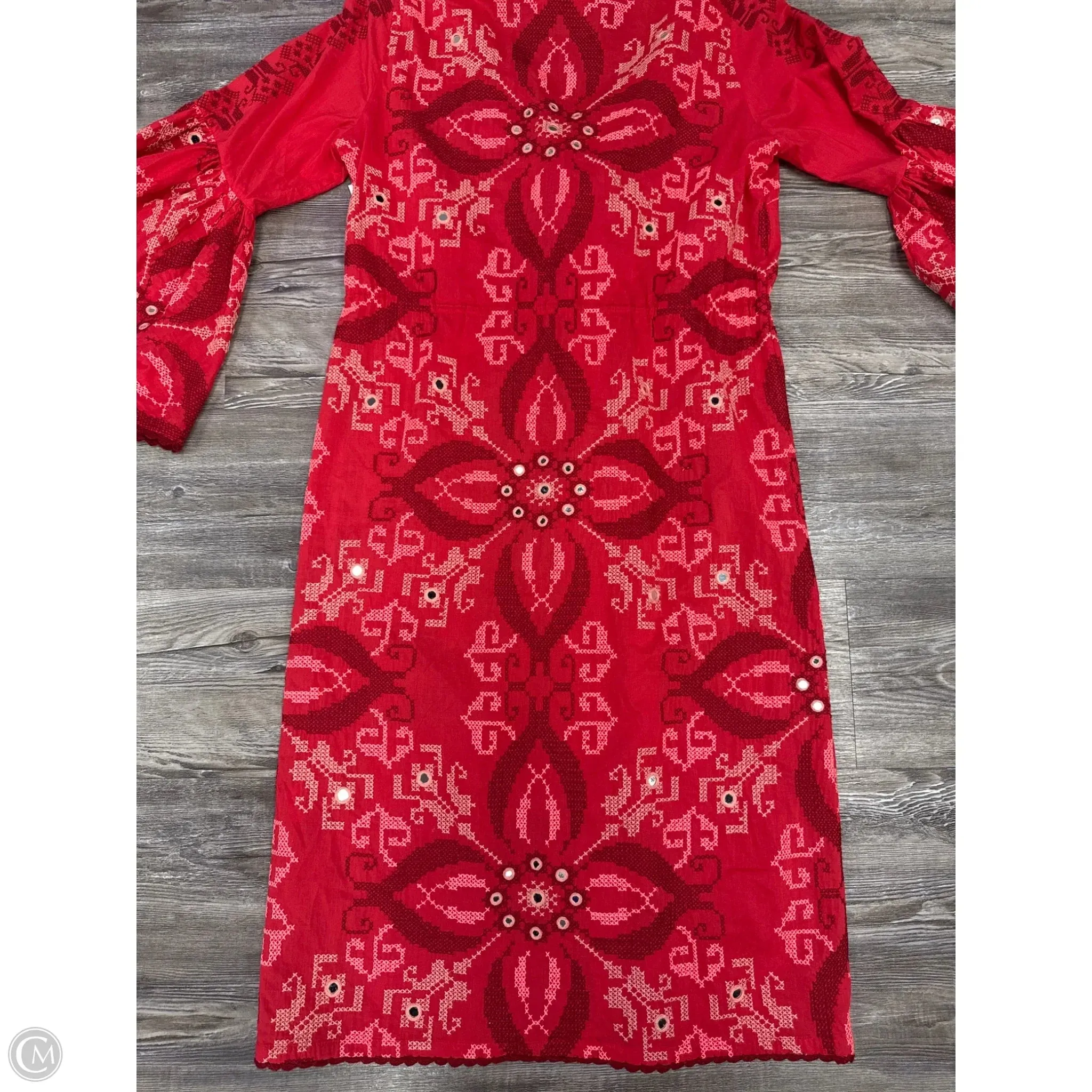Dress Designer By Cma In Red, Size: M