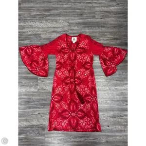 Dress Designer By Cma In Red, Size: M