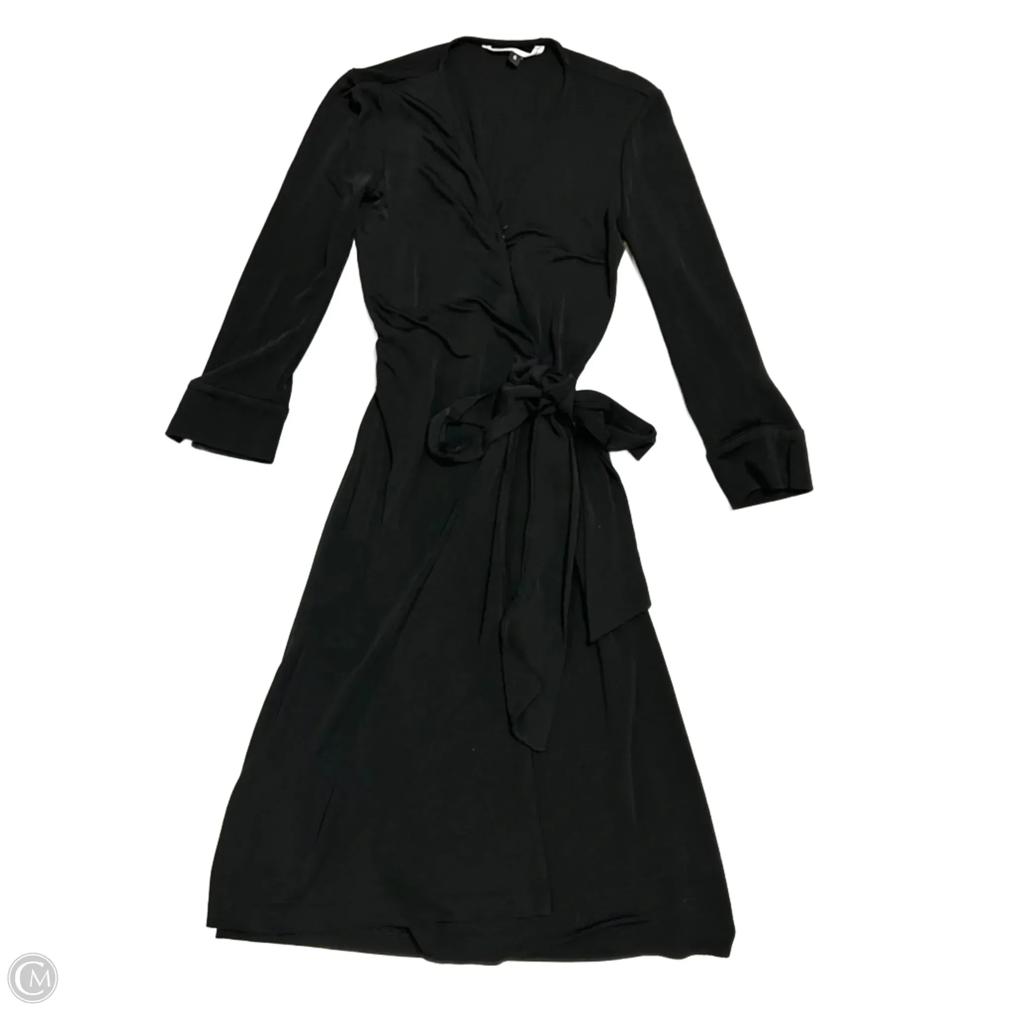 Dress Designer By Diane Von Furstenberg In Black, Size: S