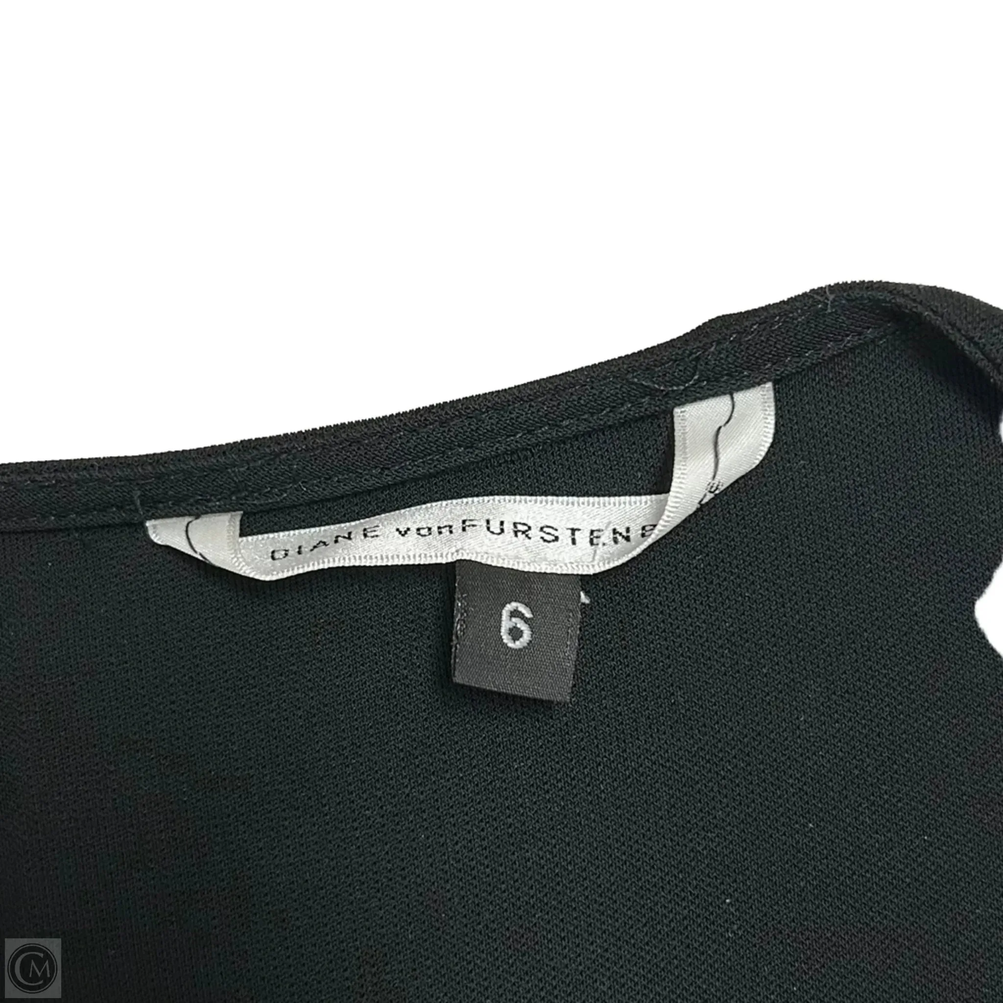 Dress Designer By Diane Von Furstenberg In Black, Size: S